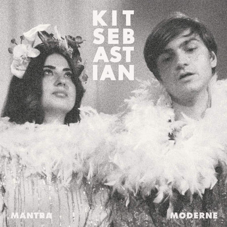 the album cover for Kit Sebastian - Mantra Moderne [Indie Exclusive] (Blue) (Blue) [Colored Vinyl] [Limited Edition]