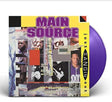 the album cover for Main Source - Just Hangin Out / Live At The Barbecue [Colored Vinyl]