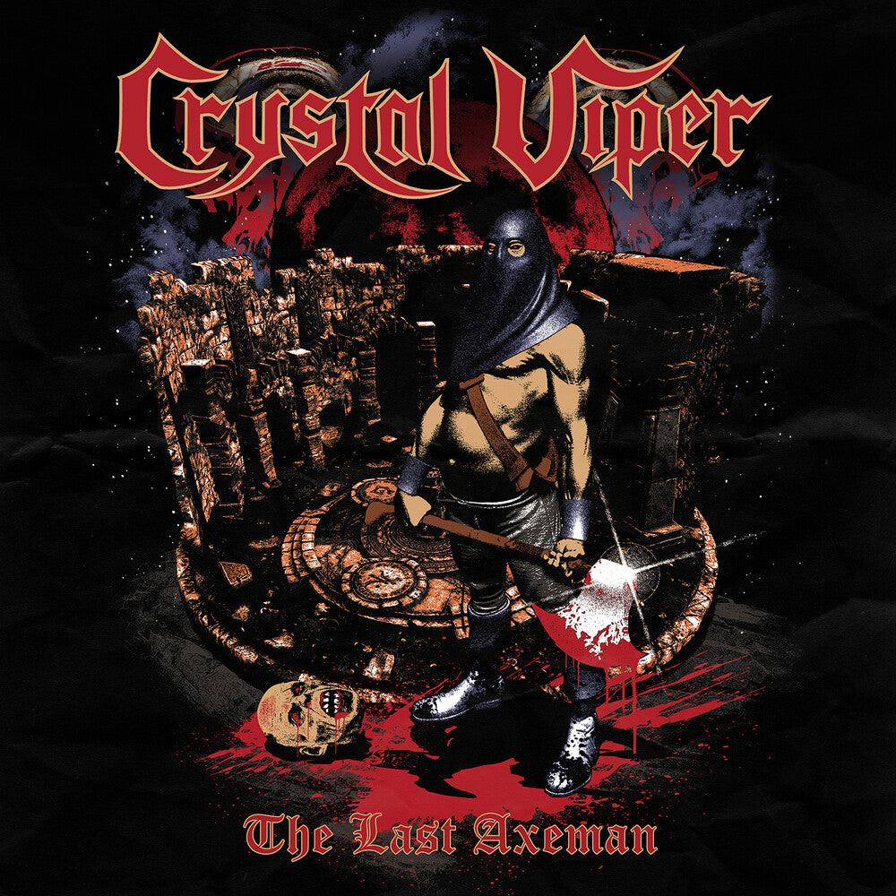 the album cover for Crystal Viper - Last Axeman (Transparent Blue) (Blue) [Colored Vinyl]