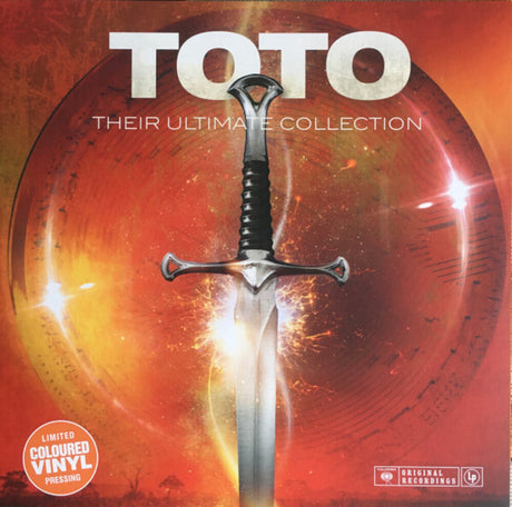 the album cover for Toto - Their Ultimate Collection [180-Gram Colored Vinyl]