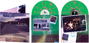 the album cover for These Arms Are Snakes - Duct Tape & Shivering Crows [Translucent Green w/ Opaque Pink Splatter 2LP]