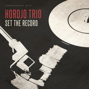 the album cover for Horojo Trio - Set The Record