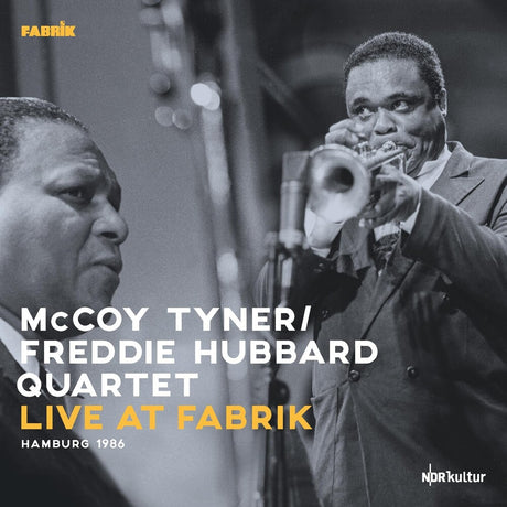 the album cover for Mccoy Tyner  / Hubbard,Freddie - Live At Fabrik Hamburg 1986 (Gate) [180 Gram]