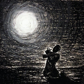the album cover for Nocte Obducta - Irrlicht (Es Schlagt Dem Mond Ein Kaltes Herz)