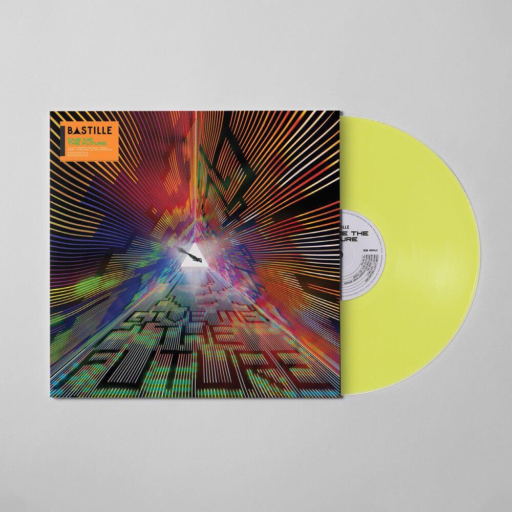 the album cover for Bastille - Give Me The Future [Colored Vinyl] [Limited Edition] (Ylw)