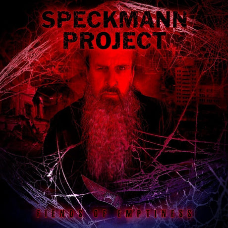 the album cover for Speckmann Project - Fiends Of Emptiness (Black Marbled) (Blk)