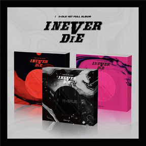 the album cover for i-dle - I NEVER DIE