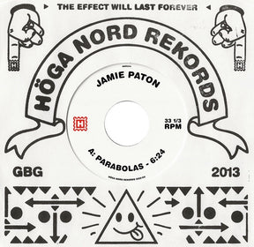 the album cover for Jamie Paton - Parabolas