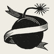 the album cover for Blossoms - Ribbon Around The Bomb (Uk)
