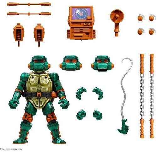 Tmnt Ultimates! Wv7 Warrior Metalhead Michelangelo - Tmnt Ultimates! Wv7 Warrior Metalhead Michelangelo - Collectibles