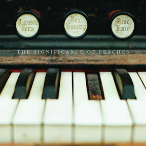 the album cover for Chris Bathgate - Significance Of Peaches (Ivory) [Colored Vinyl]
