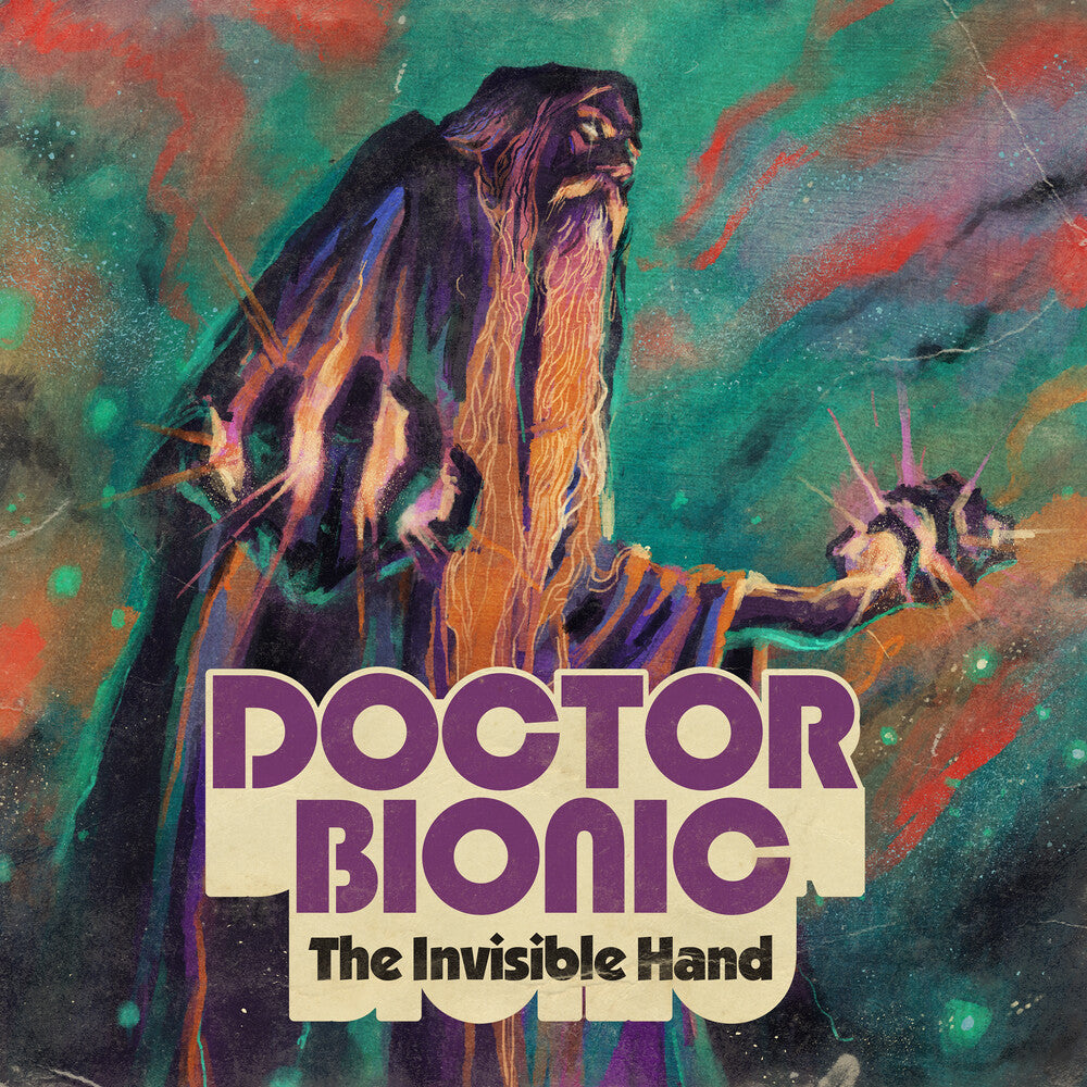 the album cover for Doctor Bionic - Invisible Hand