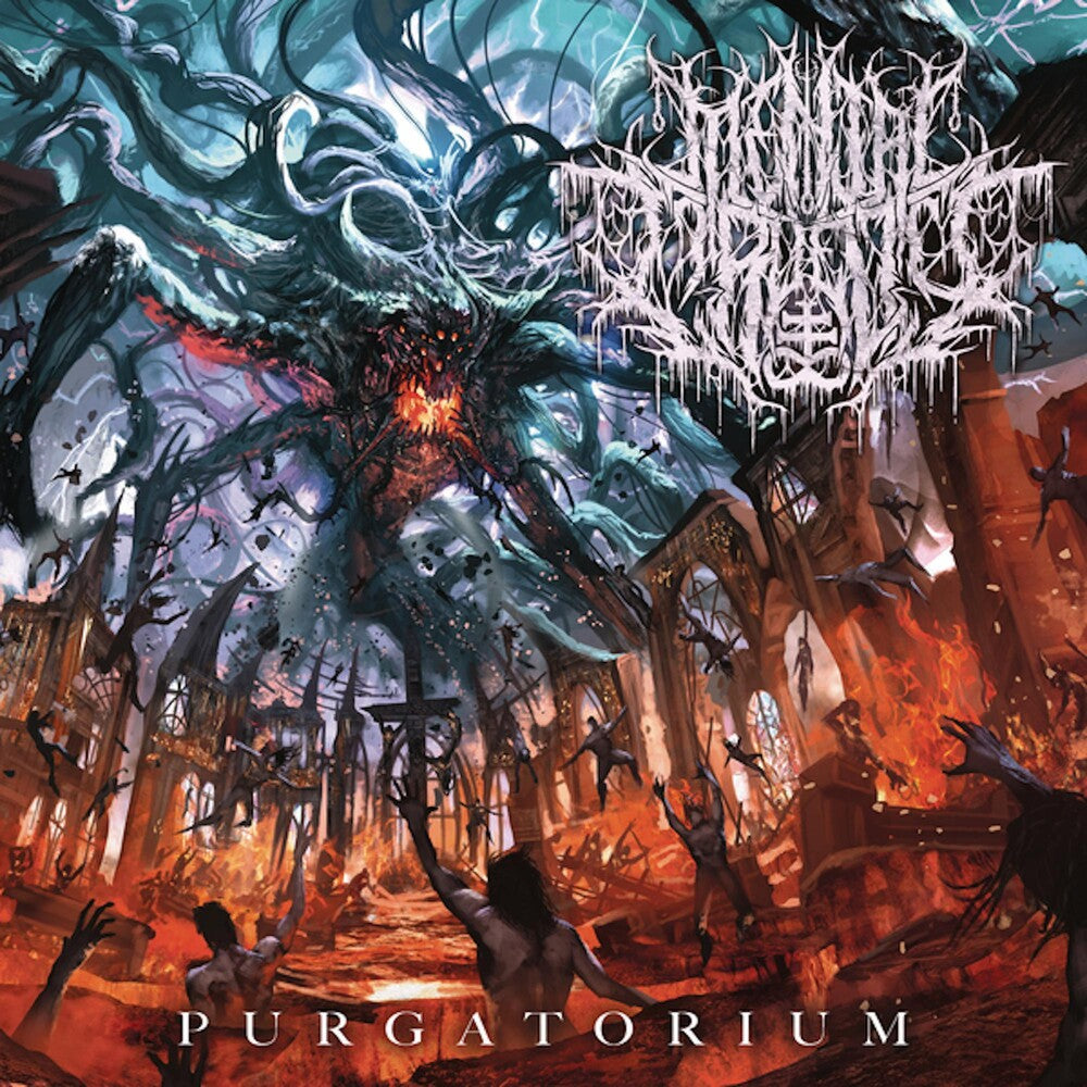 the album cover for Mental Cruelty - Purgatorium (Gate)