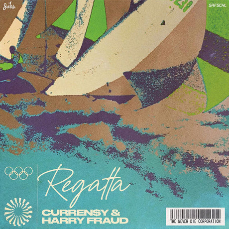 the album cover for Currensy & Harry Fraud - Regatta