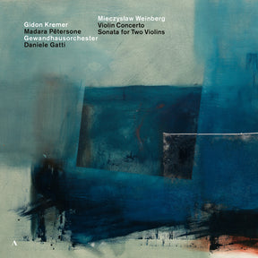 the album cover for Weinberg / Kremer / Petersone - Violin Concerto & Sonata For Two Violins