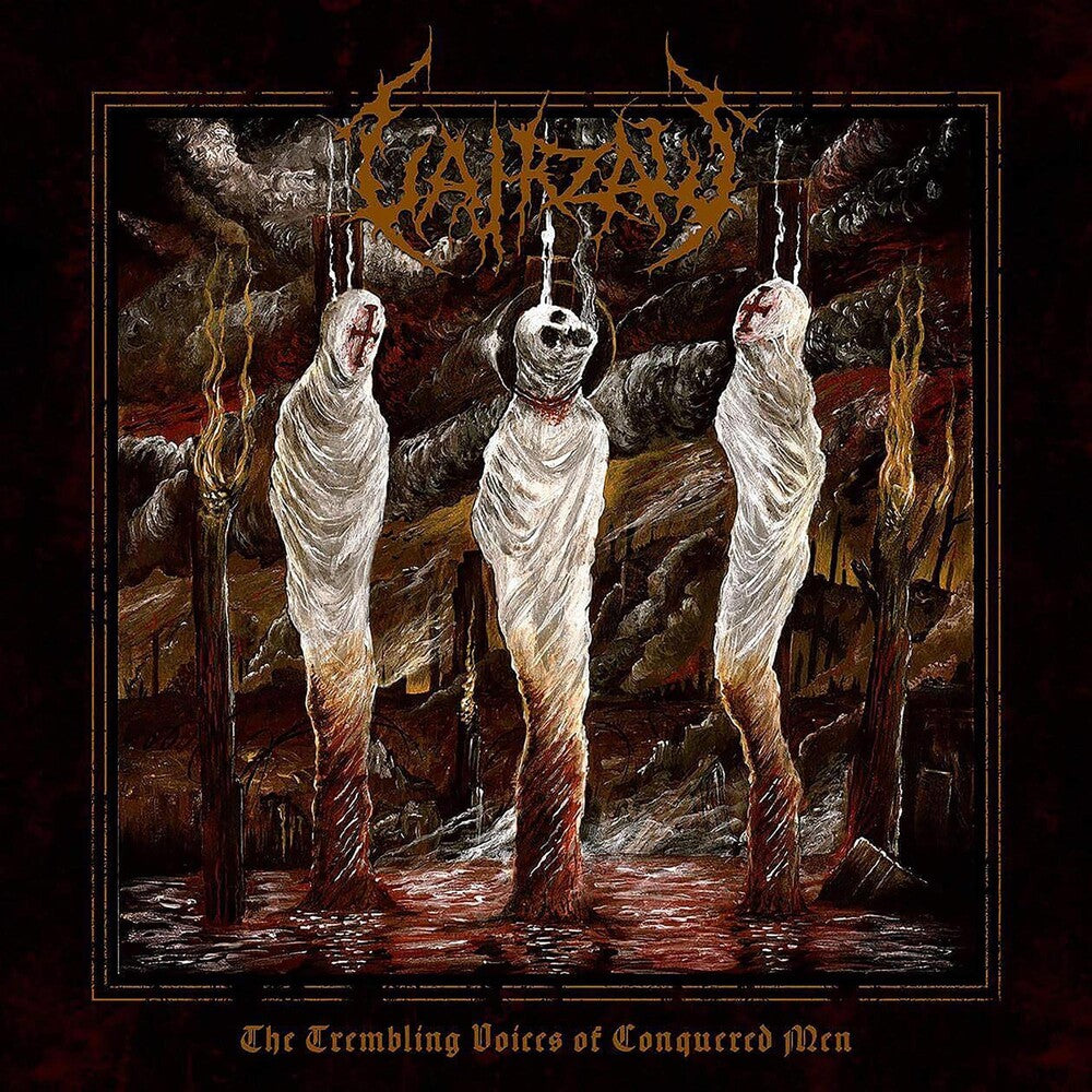 the album cover for Vahrzaw - The Trembling Voices Of Conquered Men