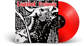 the album cover for Fraternity - Livestock (Red)