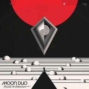the album cover for Moon Duo - Occult Architecture Vol. 1 (Grey) [Colored Vinyl] (Gry)