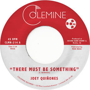 the album cover for Joey Quinones - There Must Be Something (Clear) [Colored Vinyl] [Clear Vinyl]
