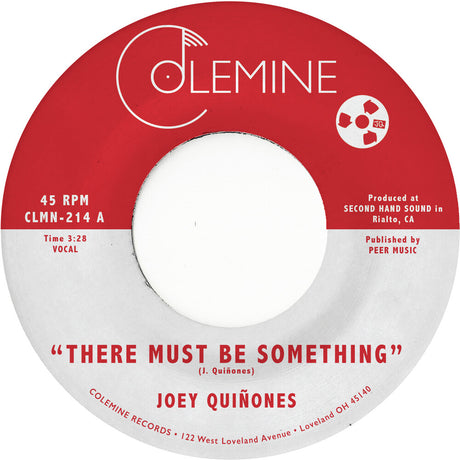 the album cover for Joey Quinones - There Must Be Something (Clear) [Colored Vinyl] [Clear Vinyl]