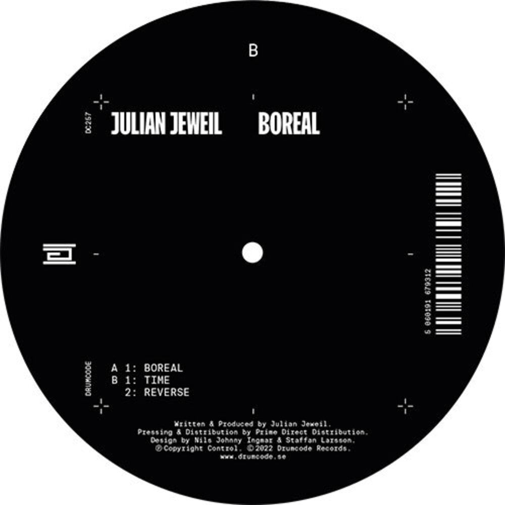 the album cover for Julian Jeweil - Boreal Part 1
