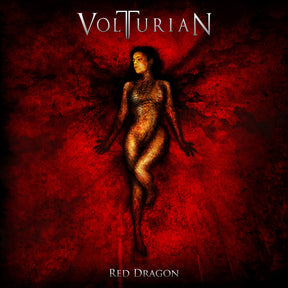 the album cover for Volturian - Red Dragon