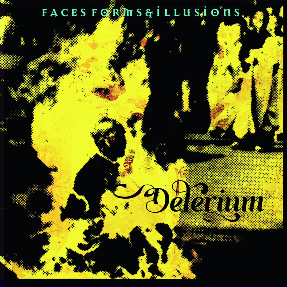 the album cover for Delerium - Faces Forms And Illusions [Colored Vinyl] [Limited Edition] (Wht)