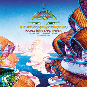 the album cover for Asia - Asia In Asia - Live At The Budokan Tokyo 1983