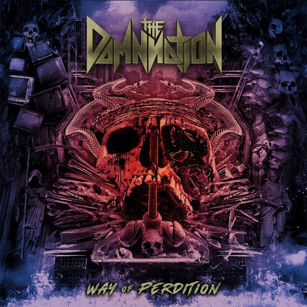 the album cover for Damnnation - Way Of Perdition [Colored Vinyl] [Limited Edition] (Purp)