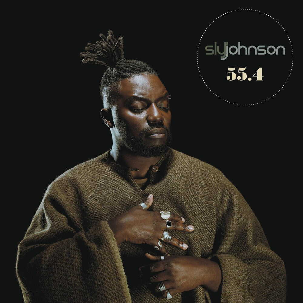 the album cover for Sly Johnson - 55.4
