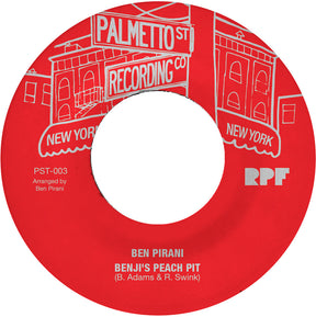 the album cover for Ben Parani  / Evolfo - Benji's Peach Pit