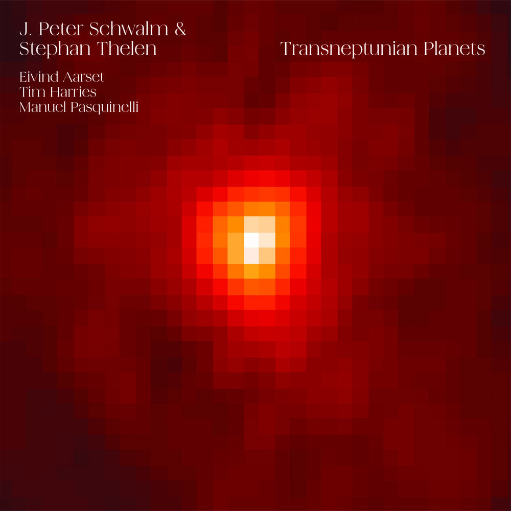 the album cover for Jan Schwalm -Peter / Thelen,Stephan - Transneptunian Planets [Colored Vinyl] (Gate) (Wht)