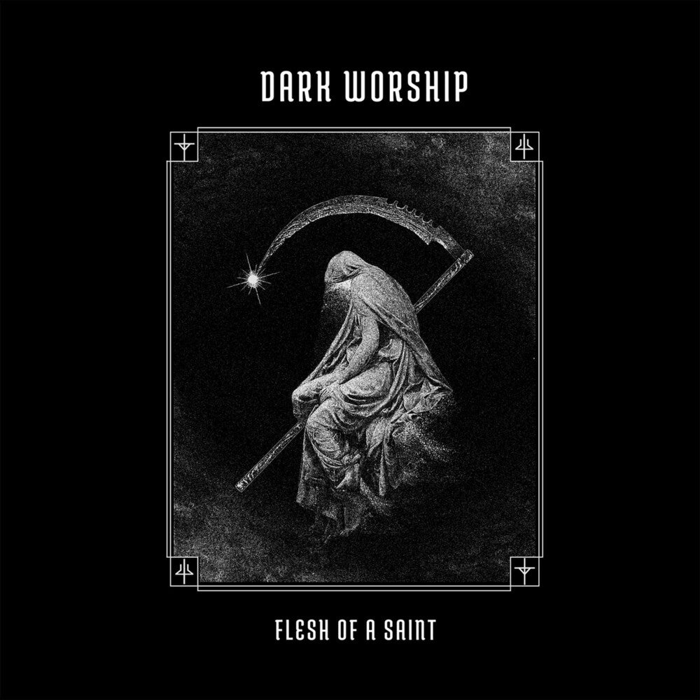 the album cover for Dark Worship - Flesh Of A Saint (10in)