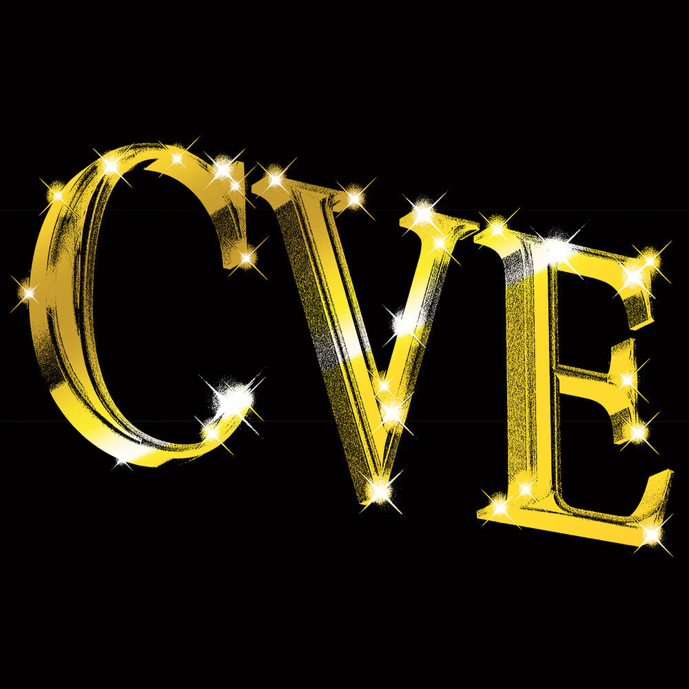 the album cover for C.V.E. - Chillain Villains - Black W/Gold Splatter (Blk)