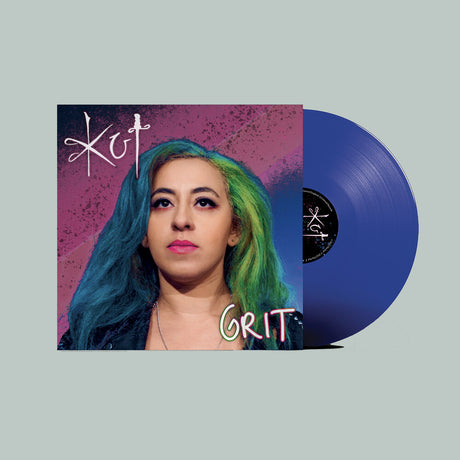 the album cover for The Kut - Grit [Limited Edition Blue LP]