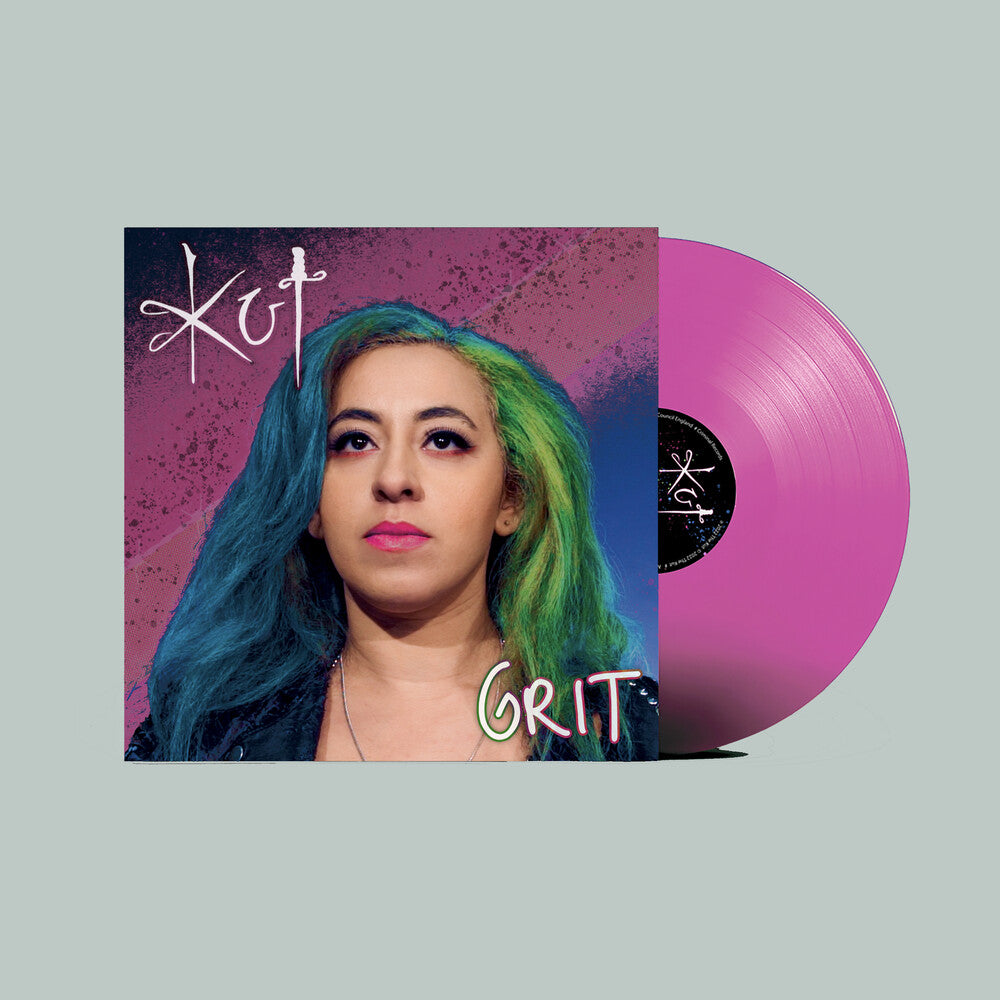 the album cover for The Kut - Grit [Limited Edition Pink LP]