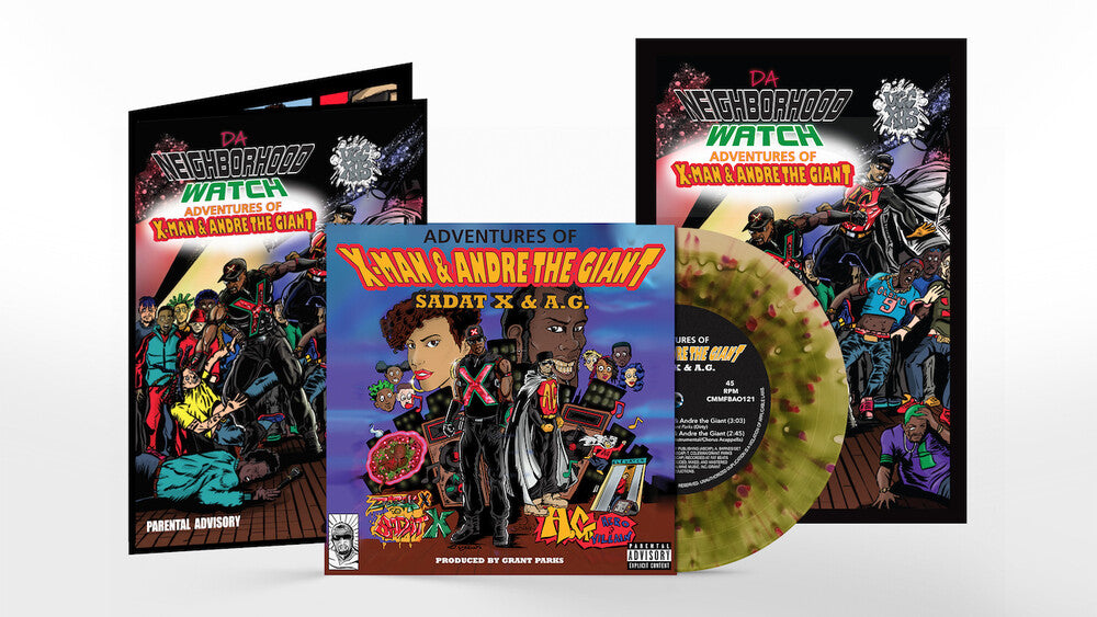 Sadat X & A.G. - Adventures Of X-Man & Andre The Giant [7" Vinyl]