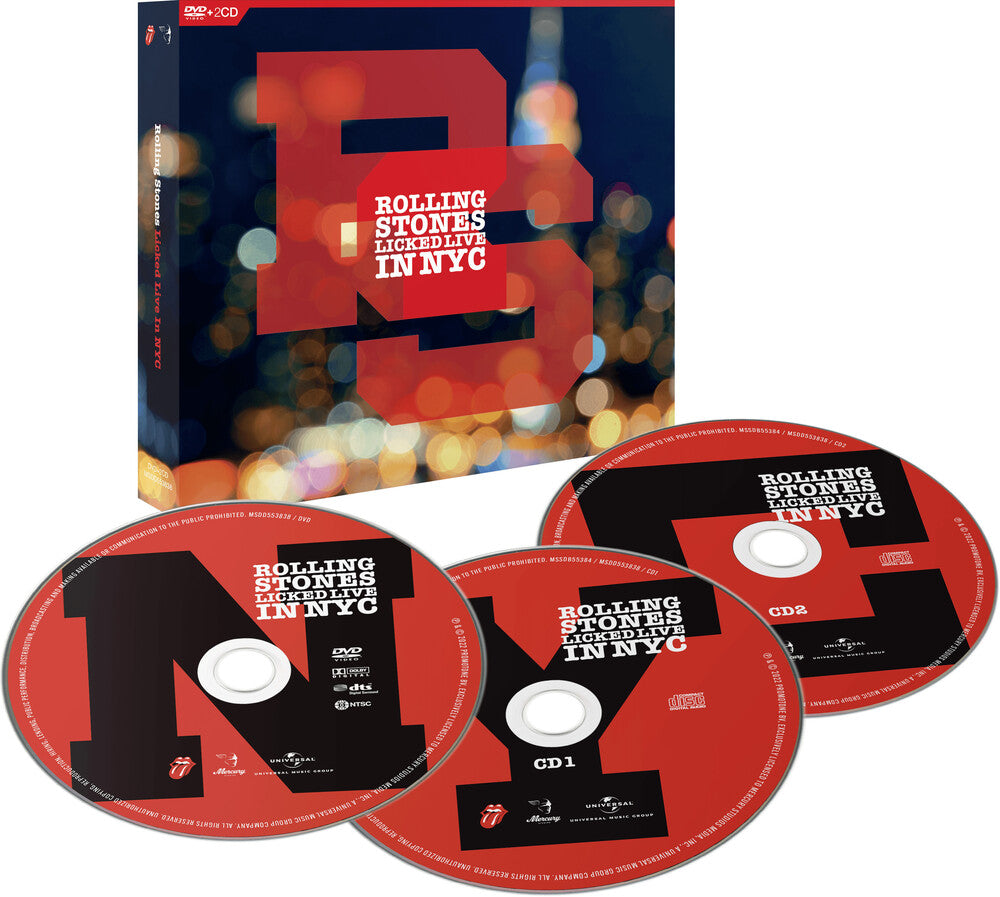 Licked Live In NYC [2 CD/DVD]