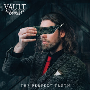 the album cover for Vault - The Perfect Truth - Clear Red