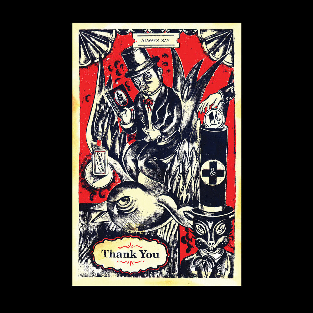 the album cover for Slim Cessna's Auto Club - Always Say Please & Thank You (10in)