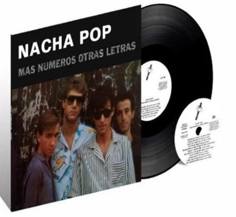 the album cover for Nacha Pop - Mas Numeros, Otras Letras - LP+CD