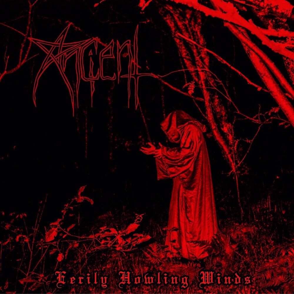 the album cover for Ancient - Eerily Howling Winds [Clear Vinyl] (Gate) [Limited Edition] (Red)