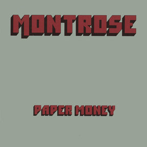 the album cover for Montrose - Paper Money [Clear Vinyl] [Limited Edition] (Red)