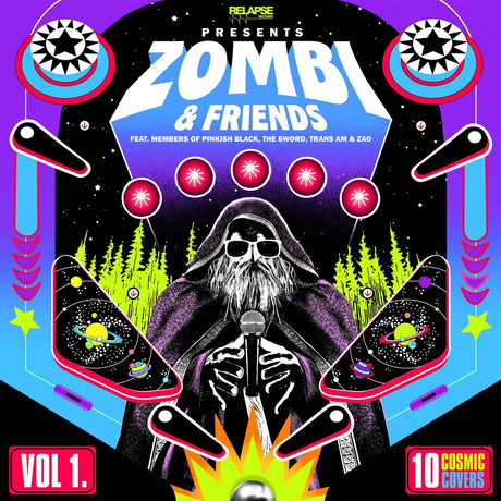 the album cover for Zombi - ZOMBI & Friends, Volume 1 [Silver LP]