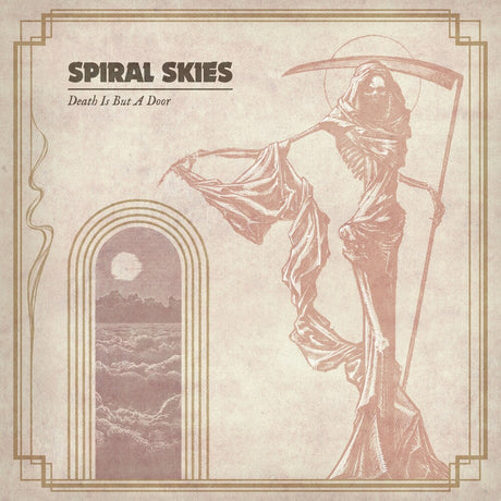 the album cover for Spiral Skies - Death Is But A Door (Uk)