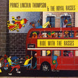 the album cover for Prince Lincoln & The Royal Rasses - Ride With The Rasses [Colored Vinyl] (Red)