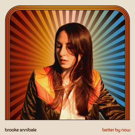 the album cover for Brooke Annibale - Better By Now - Opaque Electric Blue (Blue) [Colored Vinyl]