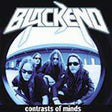 the album cover for Blackend & Loonatikk - Contrast Of Minds / Sufferscorn