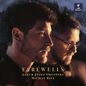 the album cover for Orlinski, Jakub Jozef - Farewells