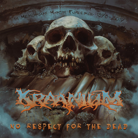 the album cover for Kraanium - No Respect For The Dead